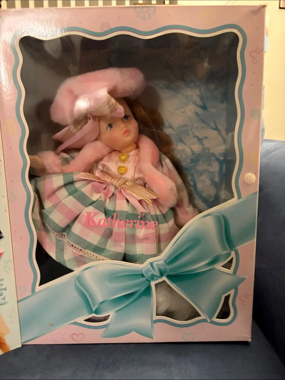 Madame Alexander Katherine Pink Plaid Dress Play Doll